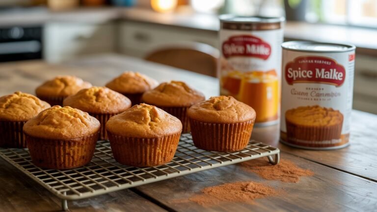 2 Ingredient Pumpkin Muffins