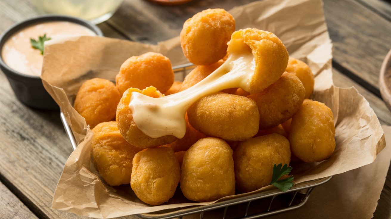 Air Fried Cheese Curds
