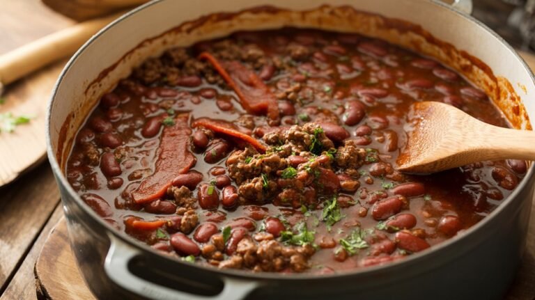 Aunt Cathy's Cowboy Beans