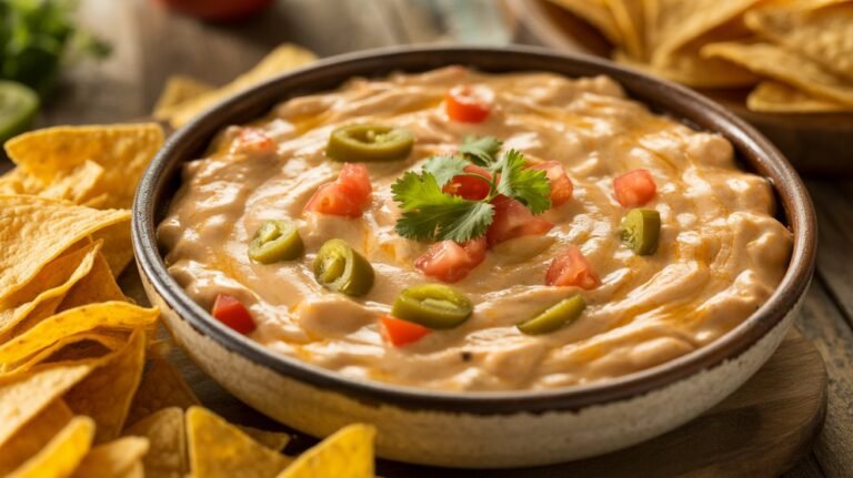 Better Than A Mexican Restaurant Cheese Dip