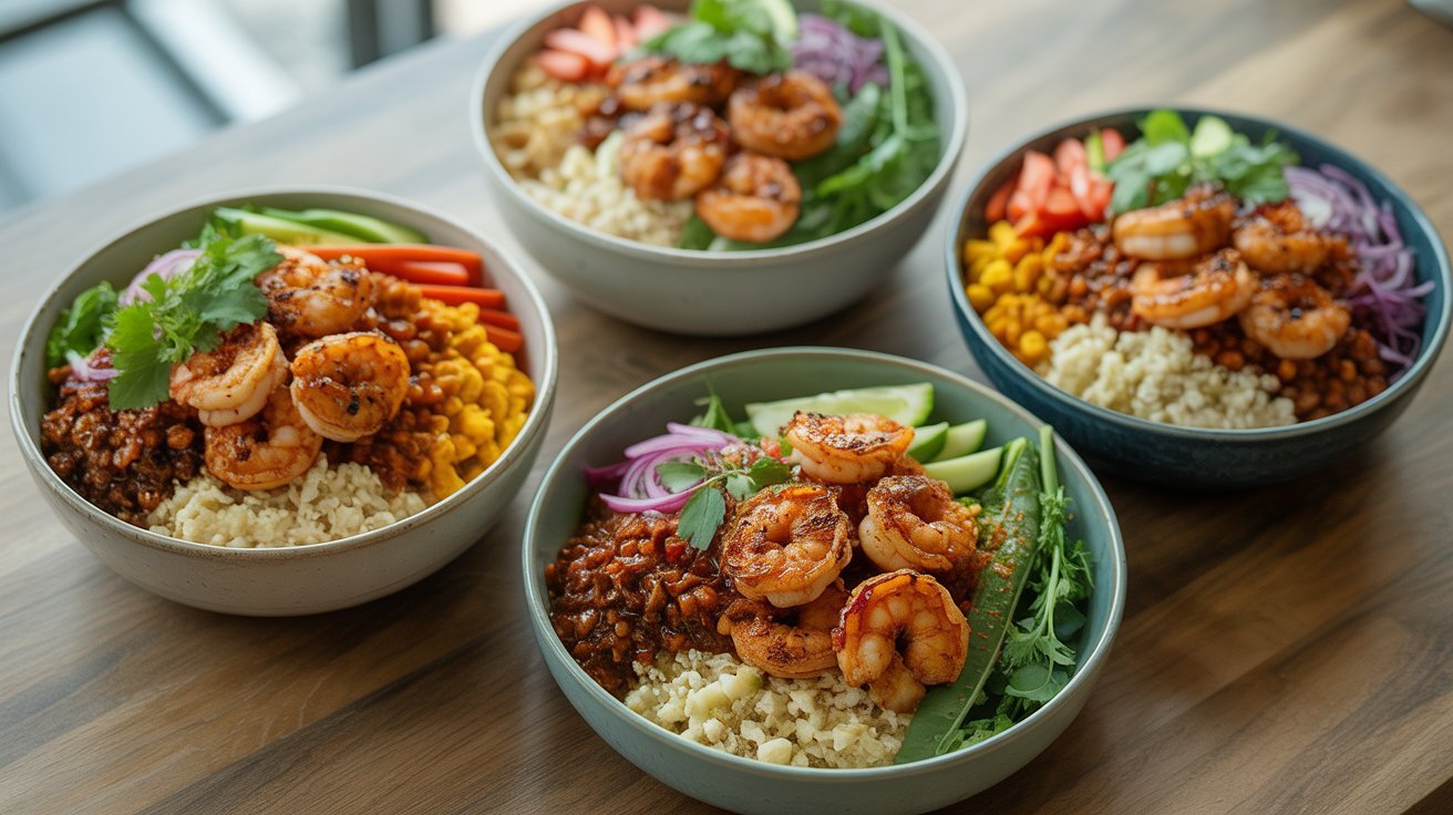 Blackened Shrimp Bowl