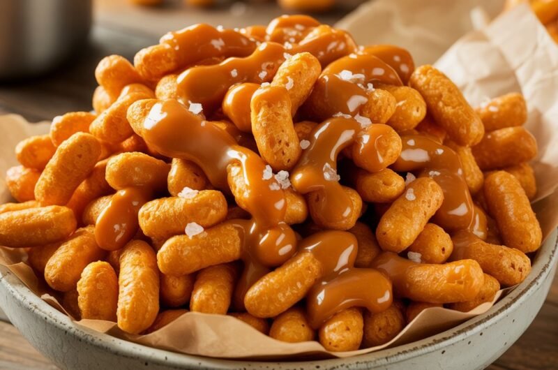 Candied Caramel Cheeto Puffs