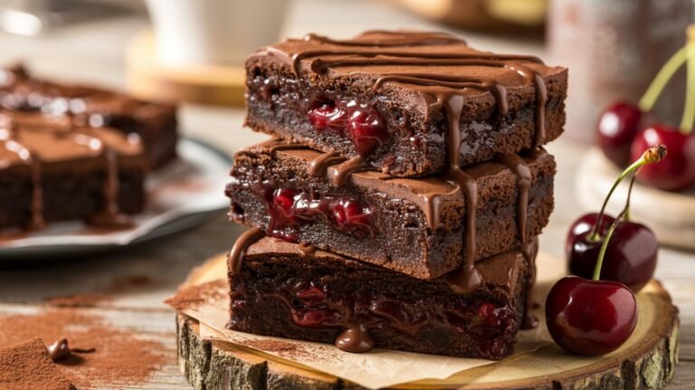 Chocolate Cherry Brownies