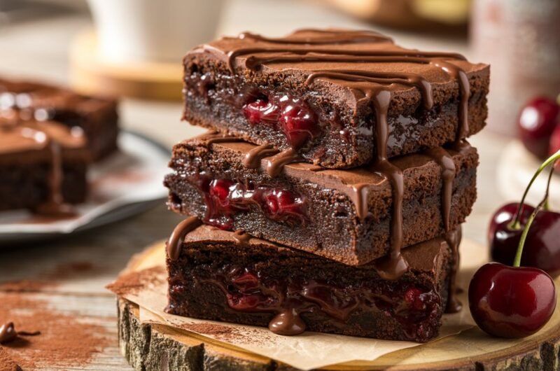 Chocolate Cherry Brownies