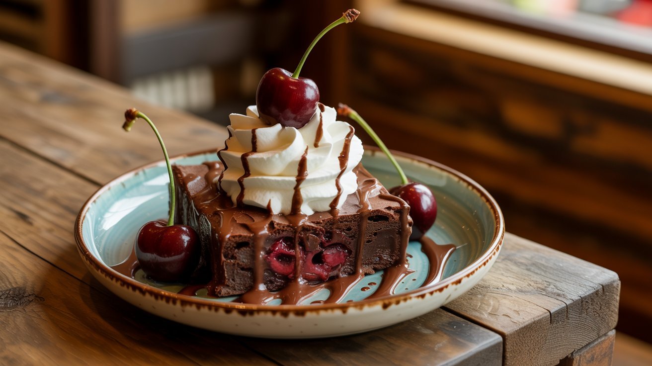 Chocolate Cherry Brownies