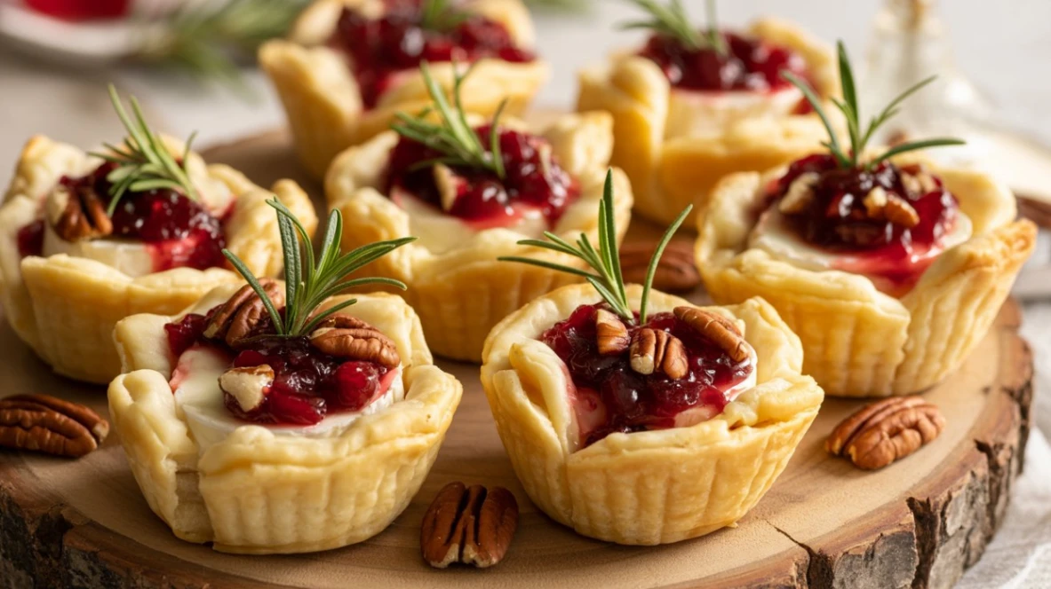 Cranberry Brie Bites