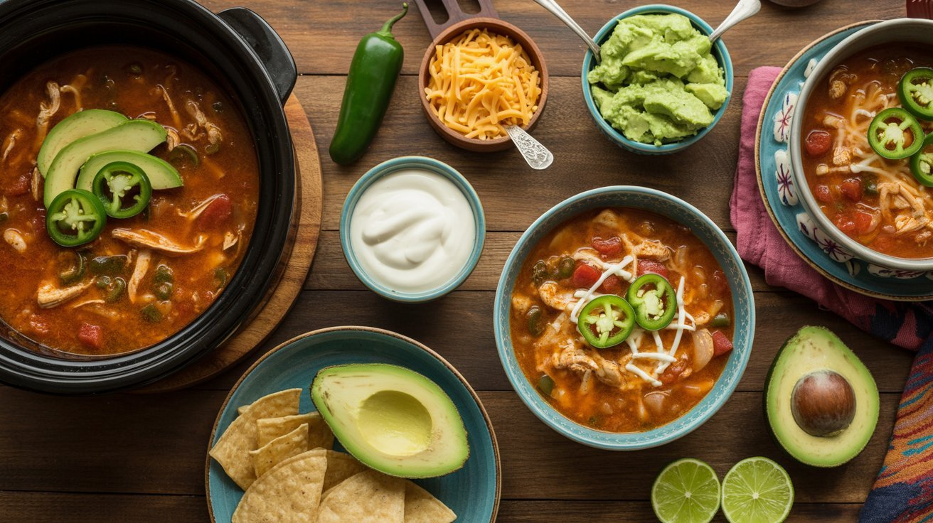 Crockpot Mexican Chicken Soup