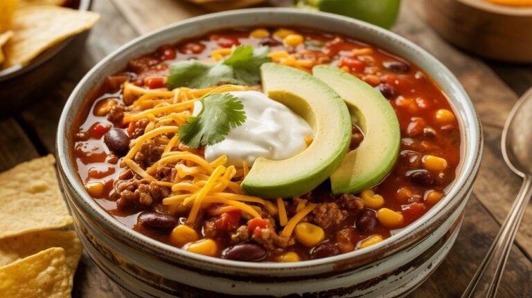 Crockpot Taco Soup