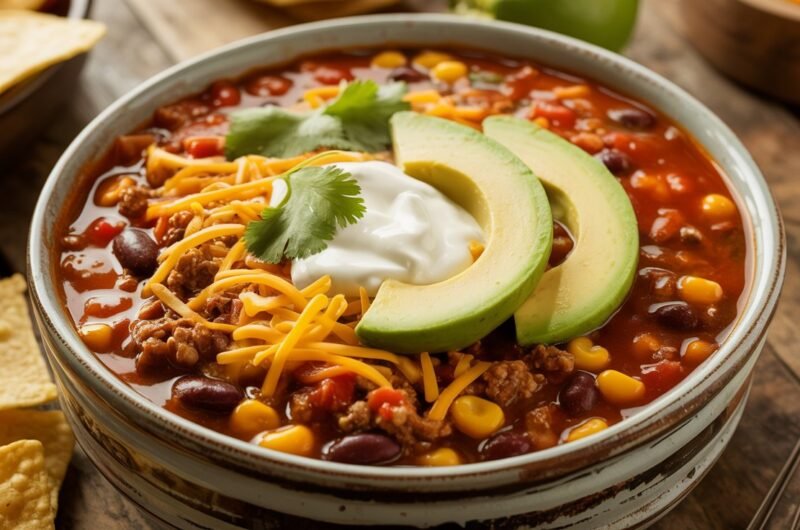 Crockpot Taco Soup