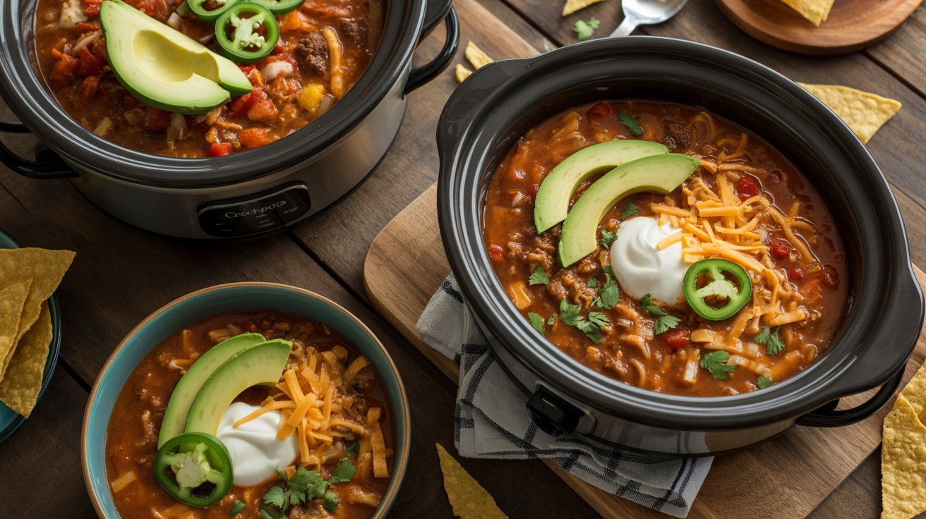 Crockpot Taco Soup