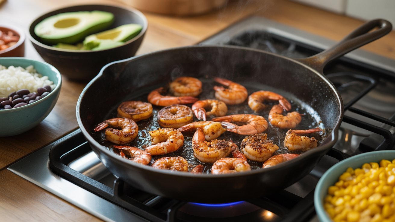 Blackened Shrimp Bowl