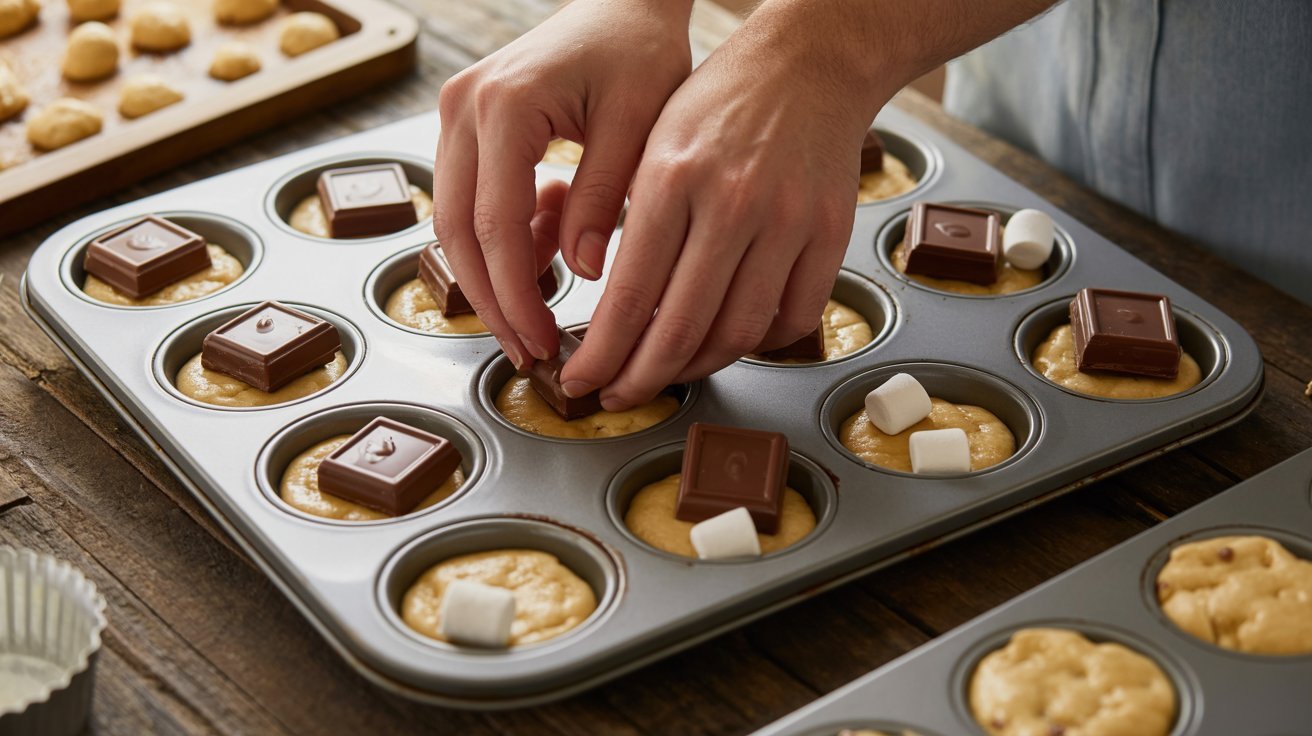 3 Ingredient S’mores Cookie Bites