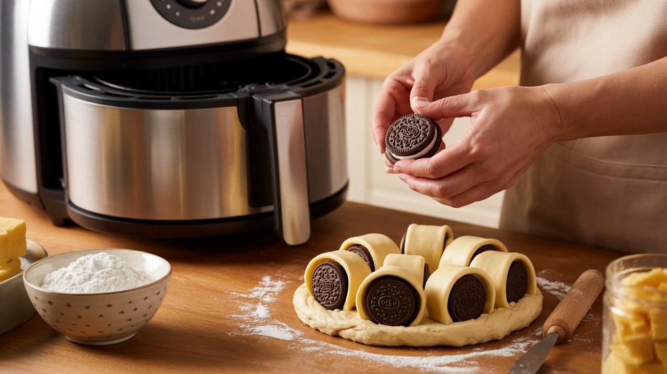 Air Fryer “Deep Fried” Oreos