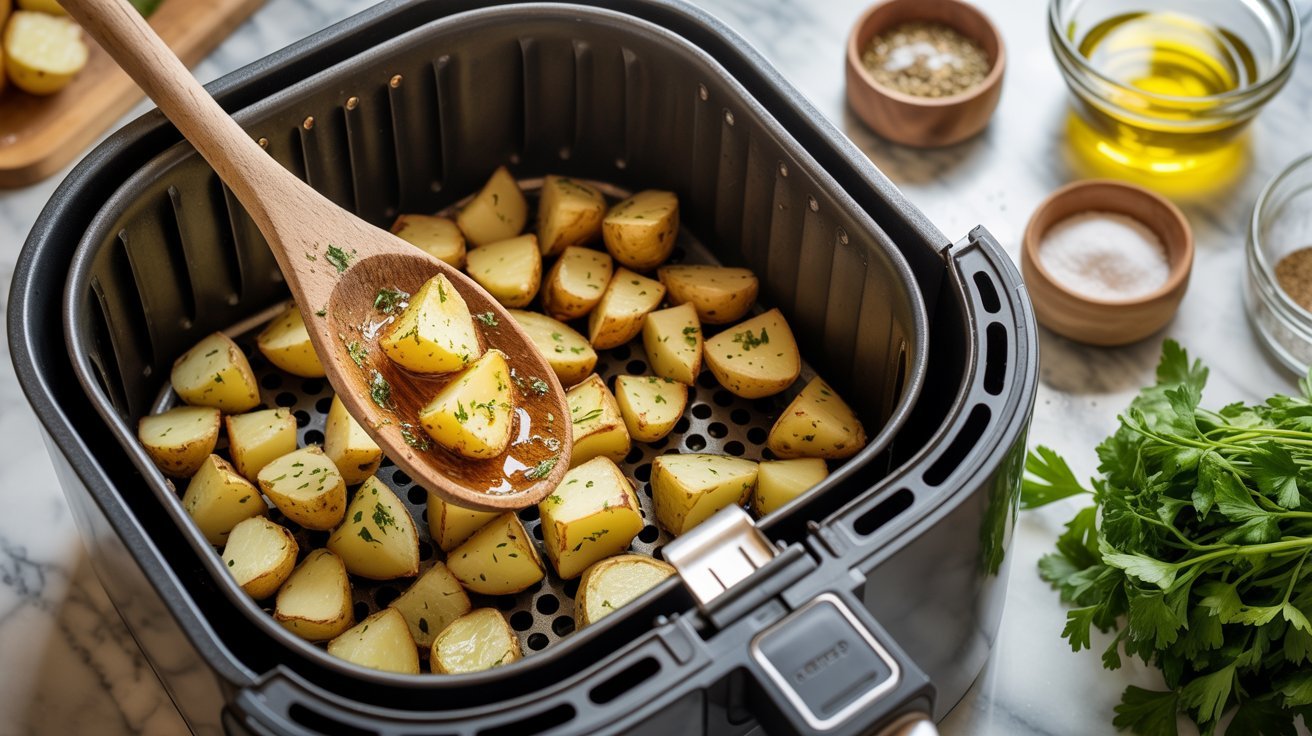 How to make Air Fryer Roasted Potatoes