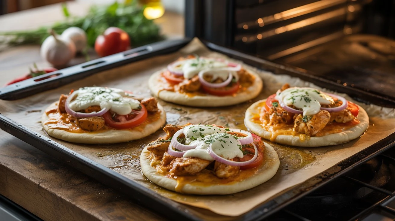 How to make Chicken Flat Breads