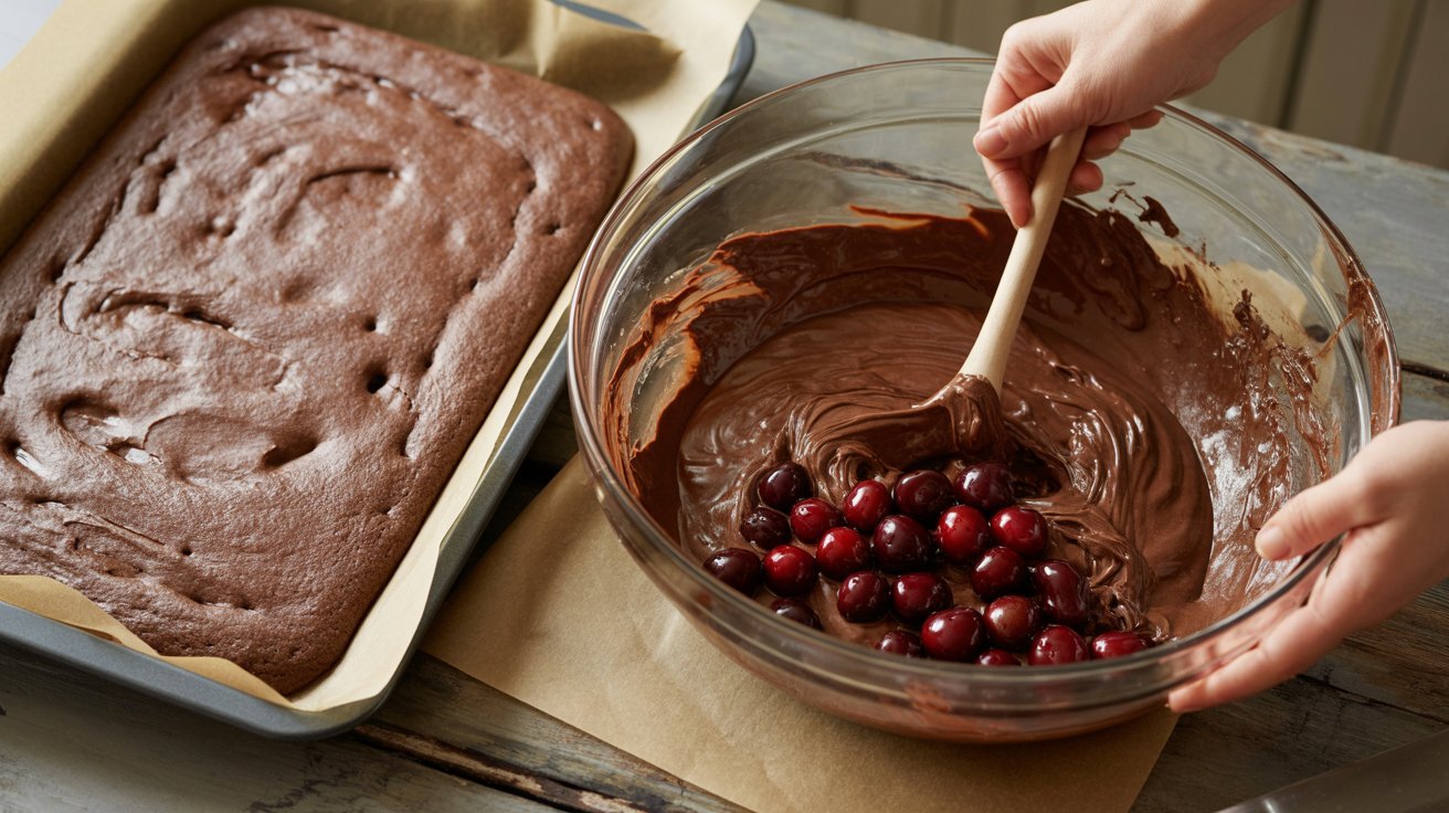 Chocolate Cherry Brownies