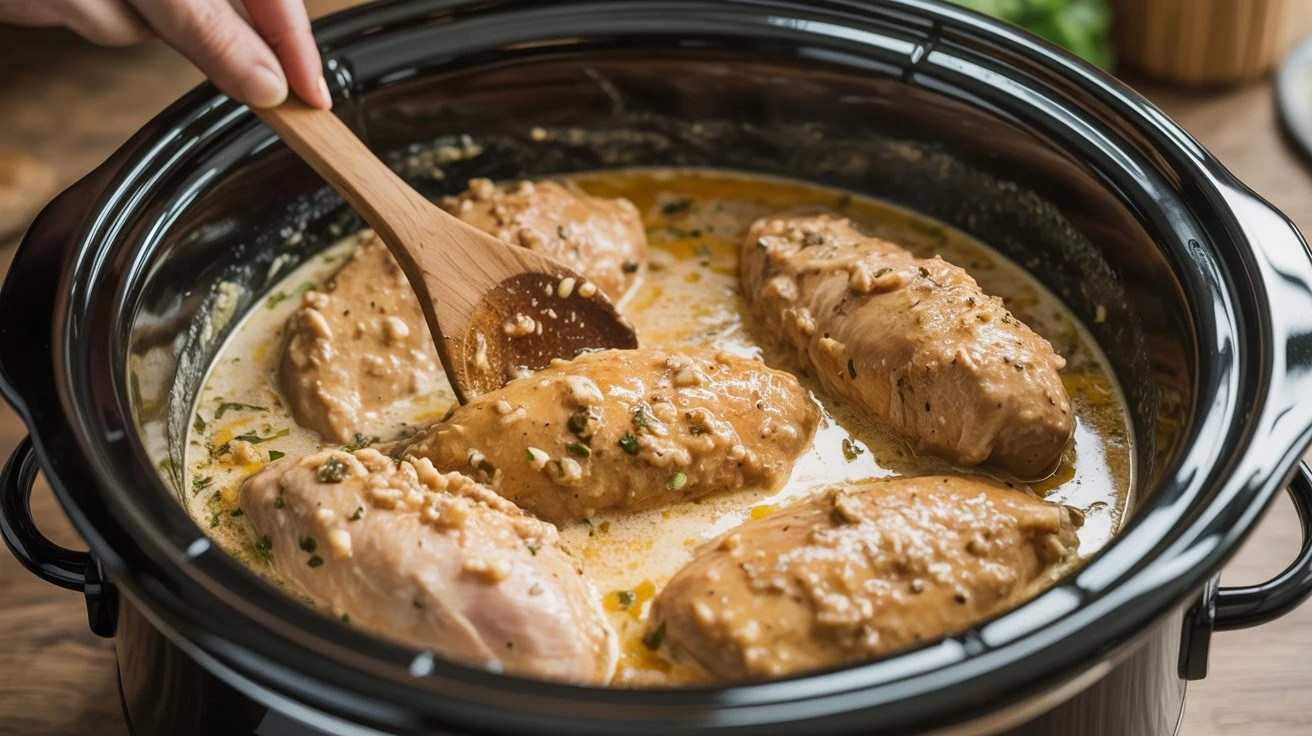 How to make Crockpot Italian Chicken