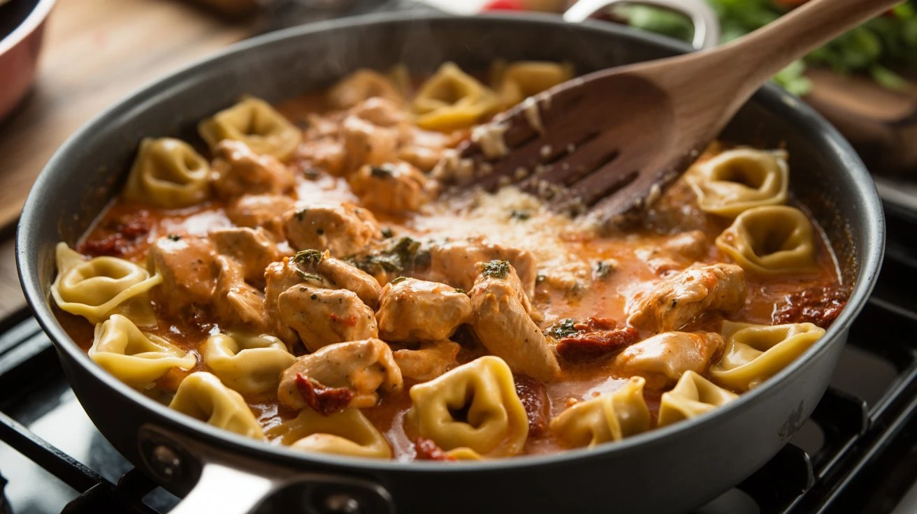 How to make Marry Me Chicken Tortellini Skillet