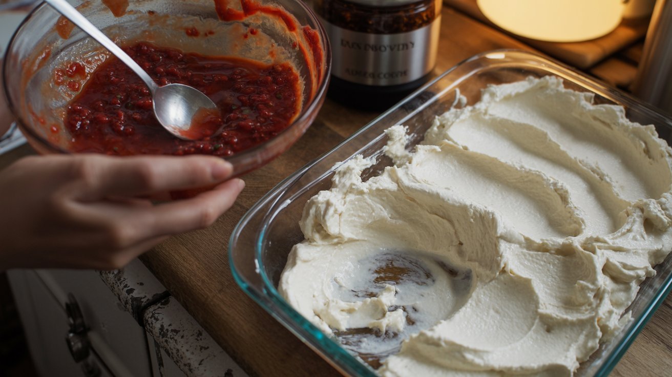 Raspberry Chipotle Cream Cheese Dip