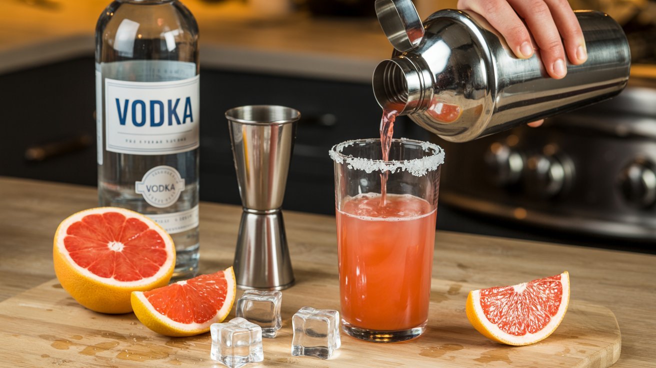 Salty Dog Grapefruit Cocktail Recipe