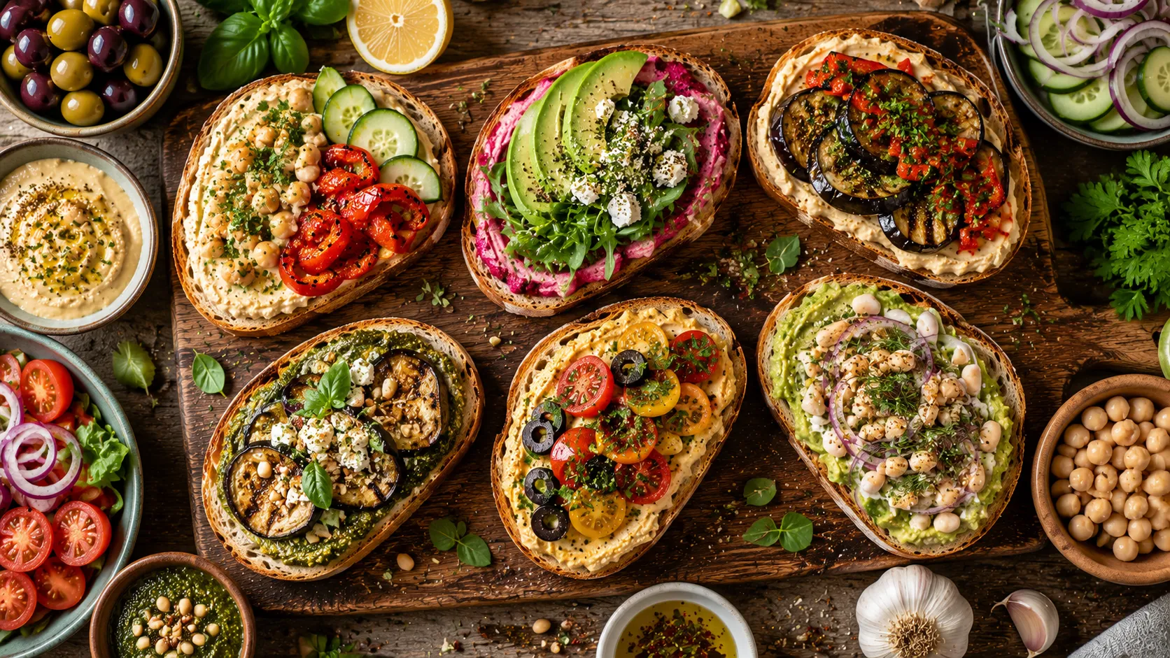 Mediterranean Eggplant Sandwich
