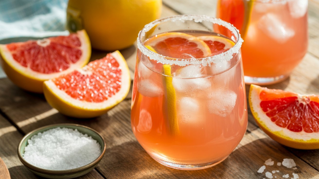 Salty Dog Grapefruit Cocktail Recipe