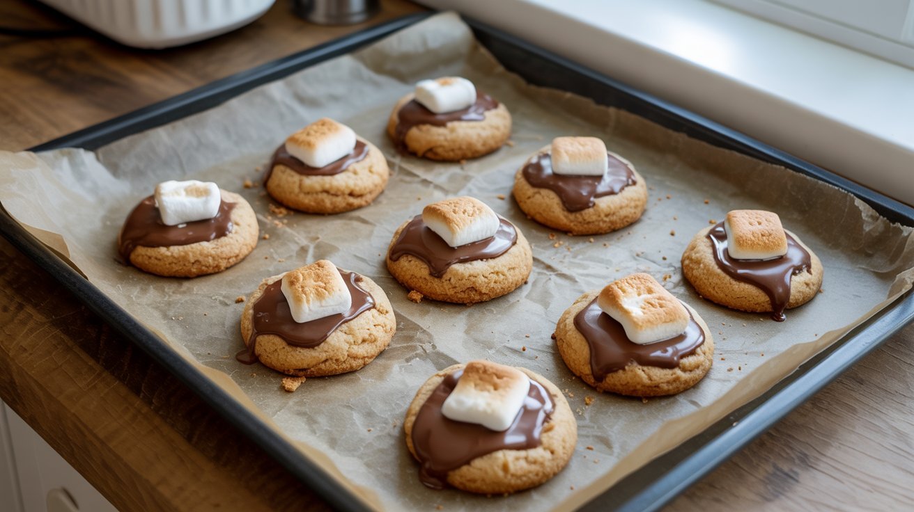 3 Ingredient S’mores Cookie Bites
