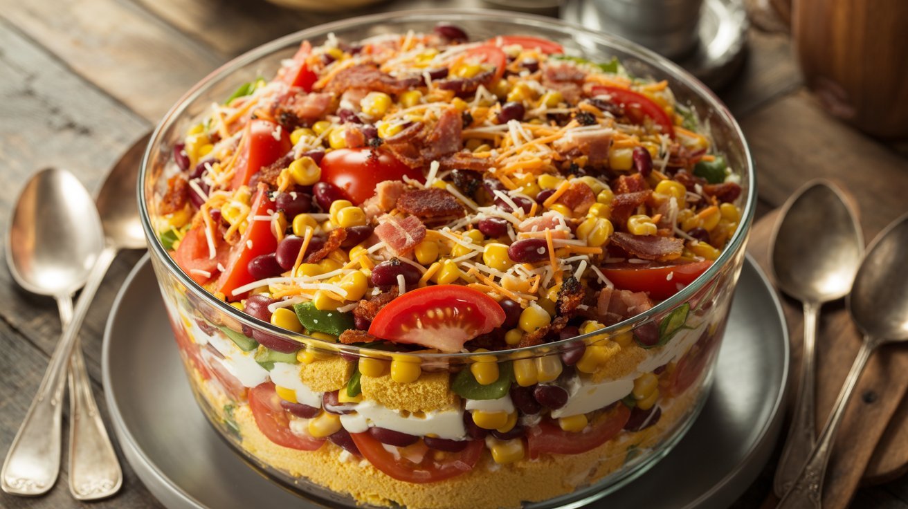 Aunt Kim’s Cornbread Salad