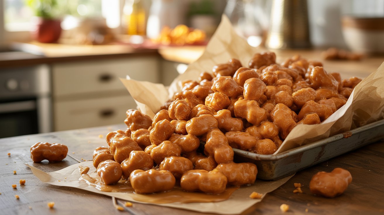 Candied Caramel Cheeto Puffs