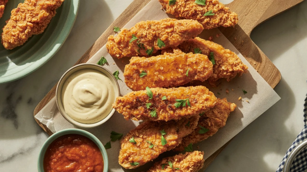 Why you love Crispy Honey Butter Garlic Chicken Tenders
