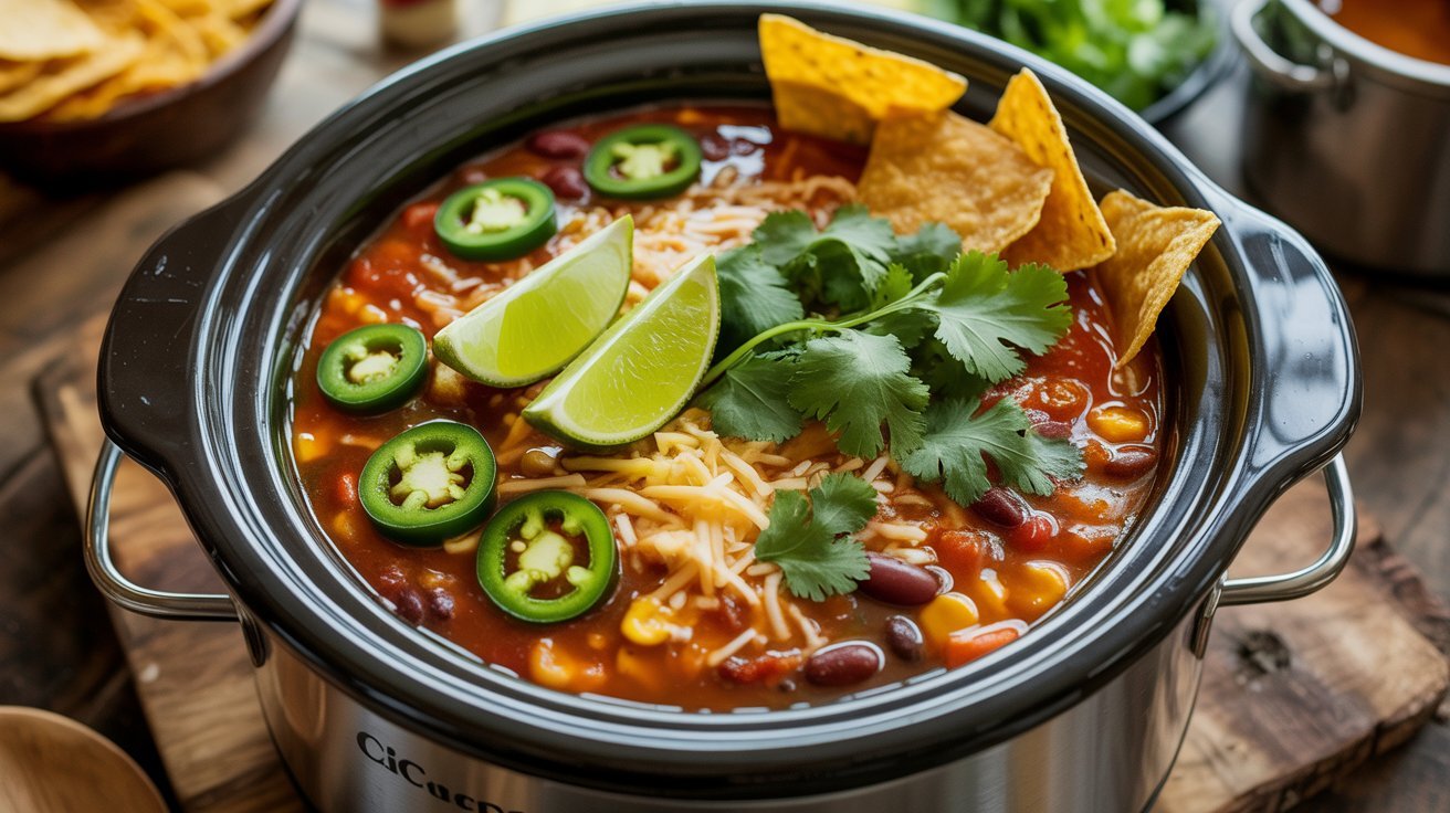 Crockpot Taco Soup
