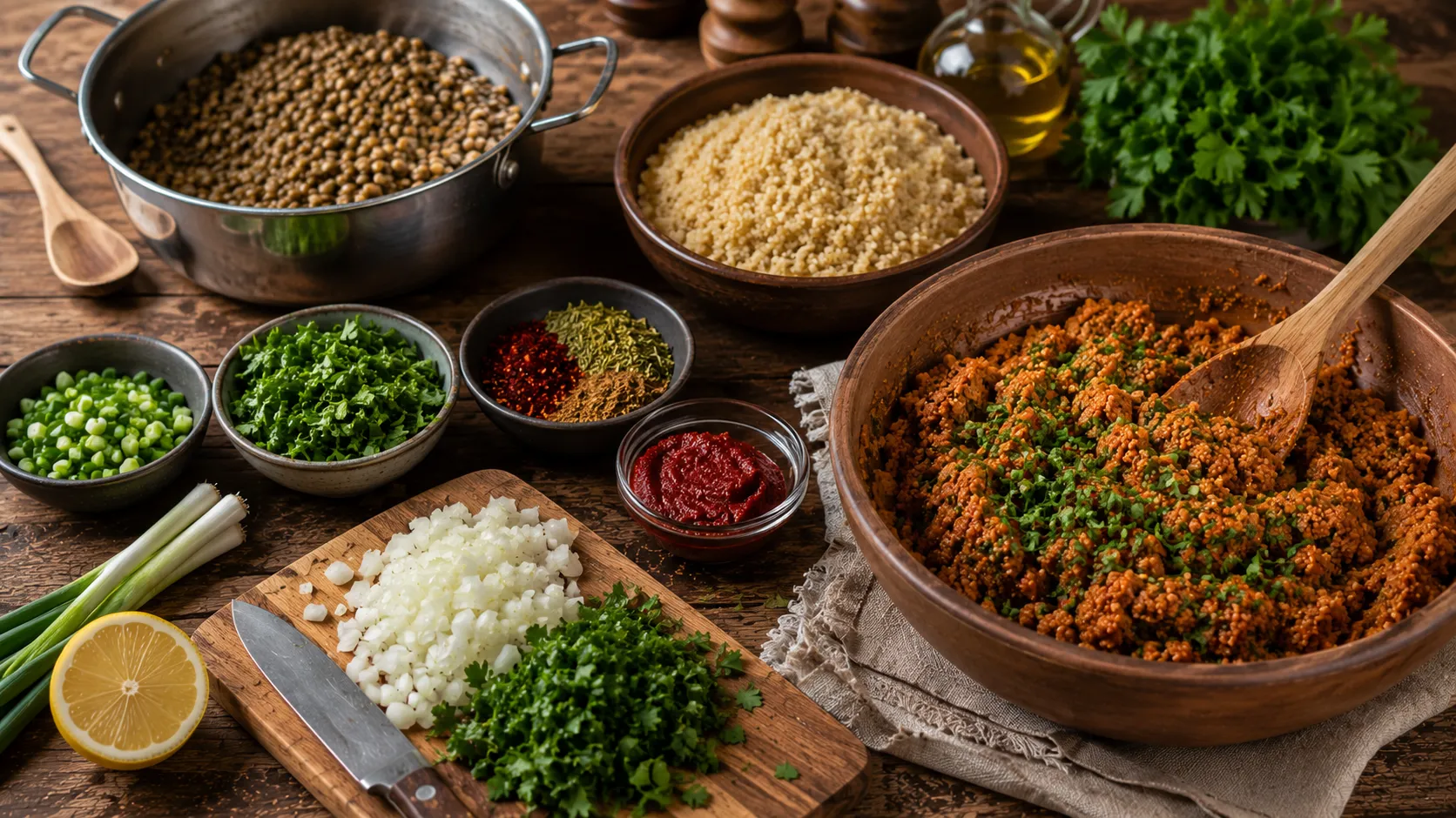 Turkish Lentil Balls Recipe