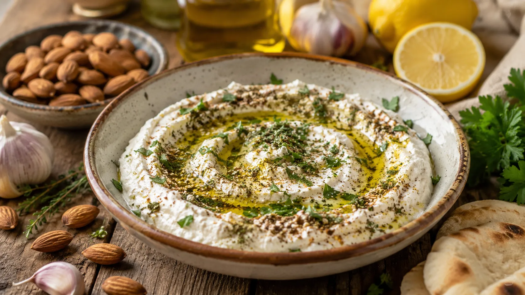 Vegan Labneh with Soy or Almond Yogurt